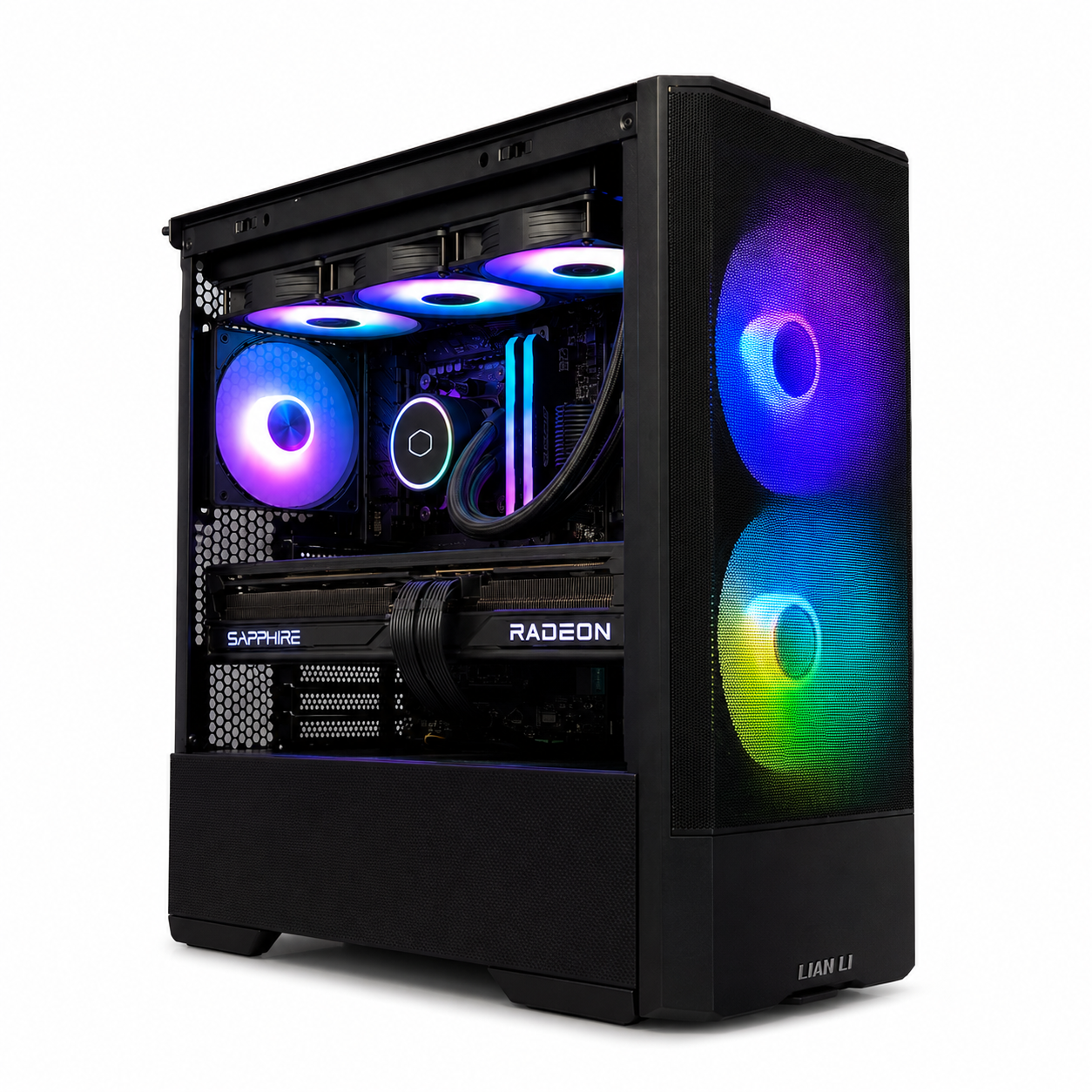Volt Pro Intel 1440p Gaming PC - Core Ultra 7 265KF + RX 9070 GRE - OrdinaryTech