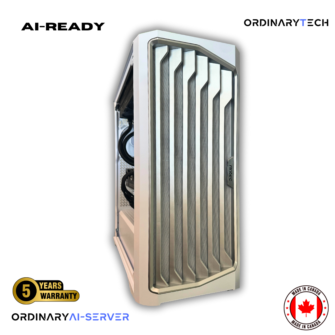 Intel AI-Ready Server PC | RTX 5090 | 128GB DDR5 | Gen 5 Nvme - OrdinaryTech