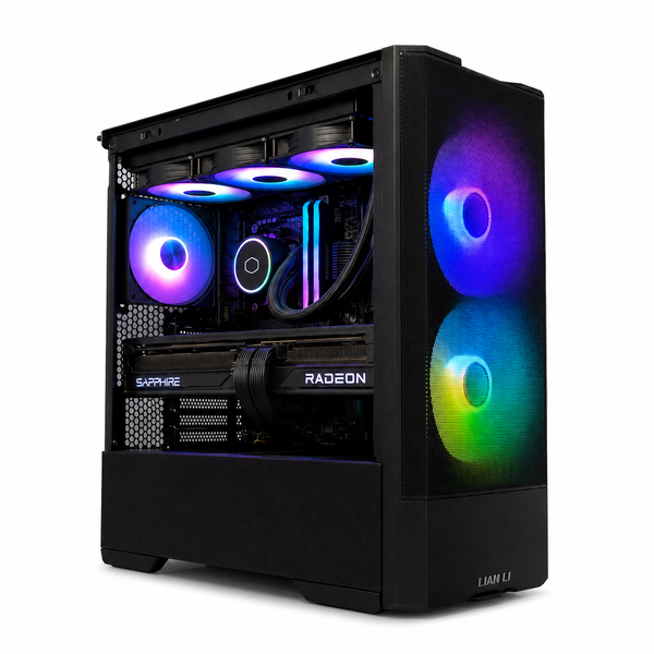 Volt Pro Intel 1440p Gaming PC - Core Ultra 7 265KF + RX 9070 GRE - OrdinaryTech